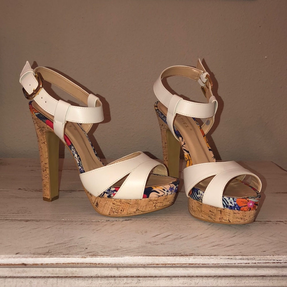 Westies - Leather upper high heels